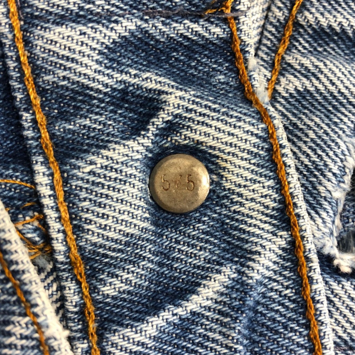 リーバイス デニム 505 90S USA製 ボタン裏575 インディゴ メンズ サイズ不明 LEVI’S 【AFB13】