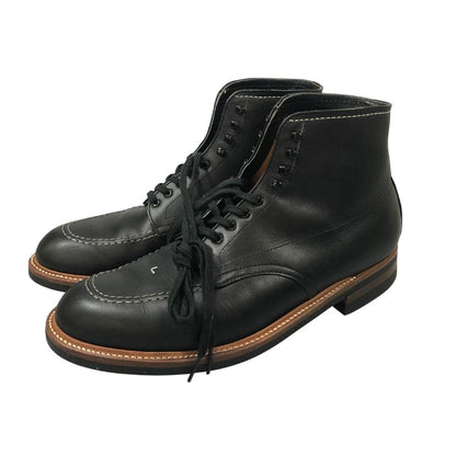 オールデン 401 インディーブーツ カーフ  ブラック メンズ ブラック  サイズUS9D alden ブーツ 約26.5cm【LA】【中古】