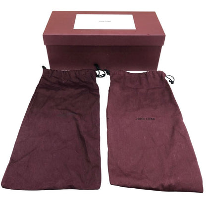 ジョンロブ サンダル ストラットン レザー ストラップ 1712 ブラック ブラウン メンズ サイズ7 JOHN LOBB STRATTON  約25.5cm【LA】【中古】