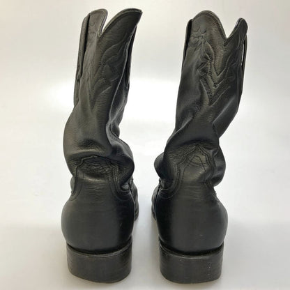 ルケーシー 2000 ウエスタンブーツ ブラック メンズ サイズ7.5E T0082C2 Lucchese 約25.5cm【AFC30】