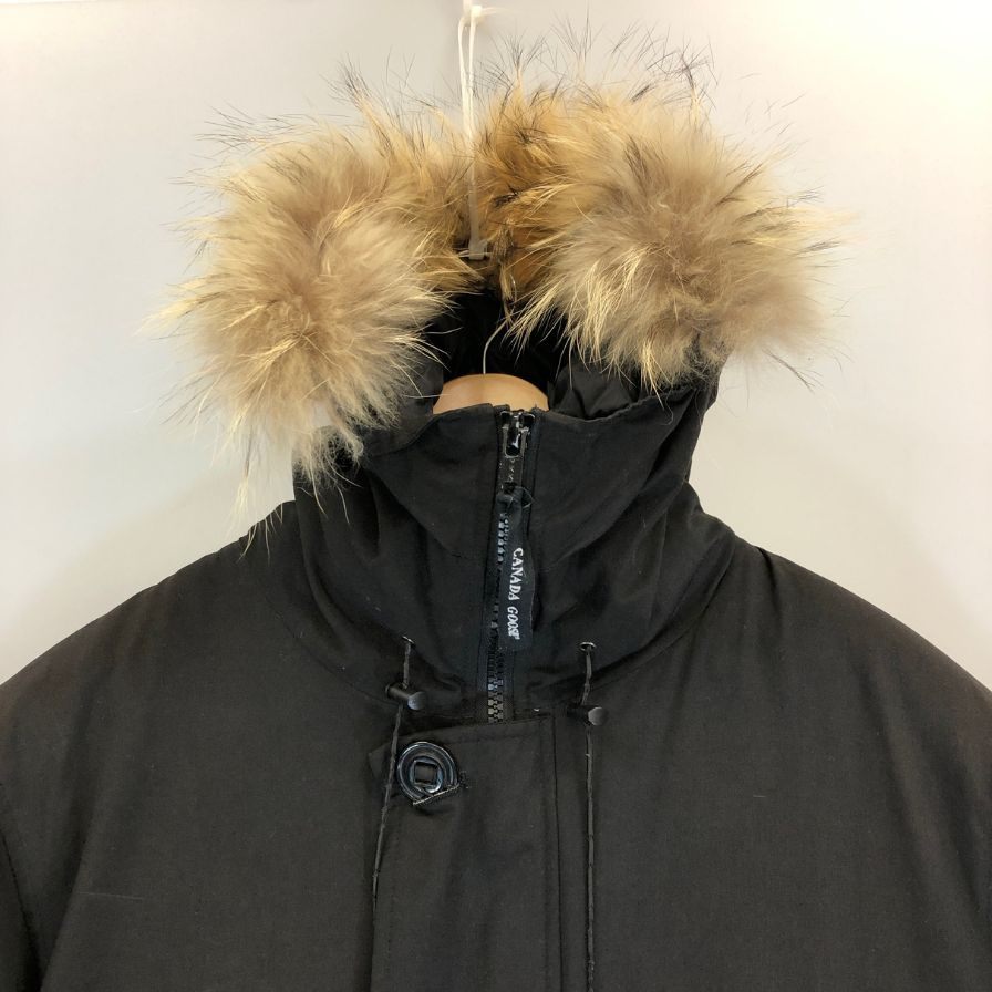 美品◆カナダグース ダウンジャケット ブラック サイズM シャトーパーカー CANADA GOOSE 【AFA1】