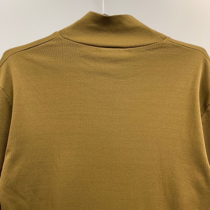 美品◆ルメール タートルネック ロングスリーブ Tシャツ カーキ サイズS 長袖 LEMAIRE 【AFB47】