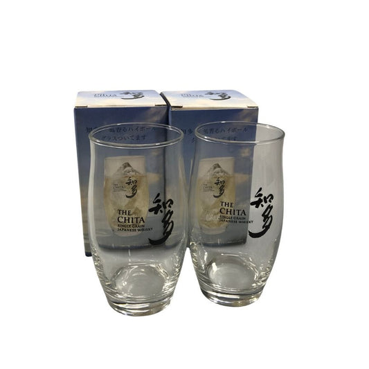 SUNTORY  知多 ウイスキー グラス 2個セット【AFI23】【中古】