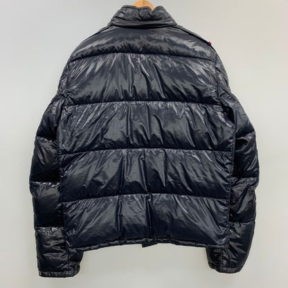 中古◆グッチ ダウンジャケット ナイロン GG柄 リバーシブル メンズ ネイビー サイズ50 GUCCI 【AFF24】