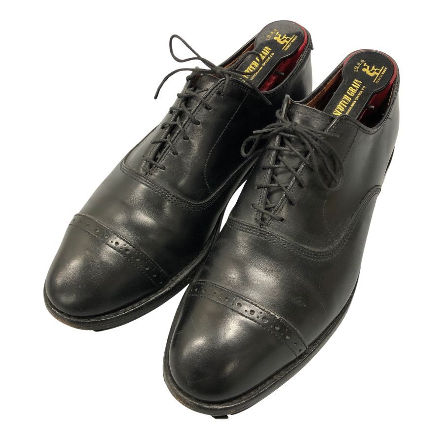 ブルックスブラザーズ パンチドキャップトゥ メンズ ブラック サイズ 7 Brooks Brothers 約25.5cm【AFC1】