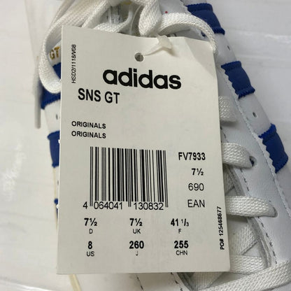 アディダス ローカット スニーカー SNS GT FV7933 ホワイト ブルー メンズ サイズ26cm Adidas 約26.0cm【AFD6】