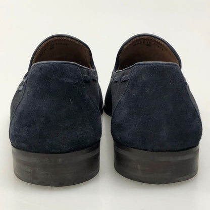 ロロピアーナ タッセルローファー CITY WALK スエード ネイビー サイズ39  Loro Piana 約24.0cm【AFD15-2】