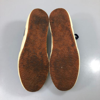 スペルガ ミッドカットスニーカー キャンバス ネイビー メンズ サイズ41 SUPERGA 約26.0cm【AFC35】