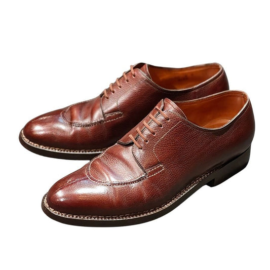 ジョンロブ レザーシューズ  ドデーロ Uチップ イタリアボノーラ製 8695ラスト Sスタンプ ブラウン サイズUK6E JOHN LOBB ビジネスシューズ 約25.0cm【LA】【中古】