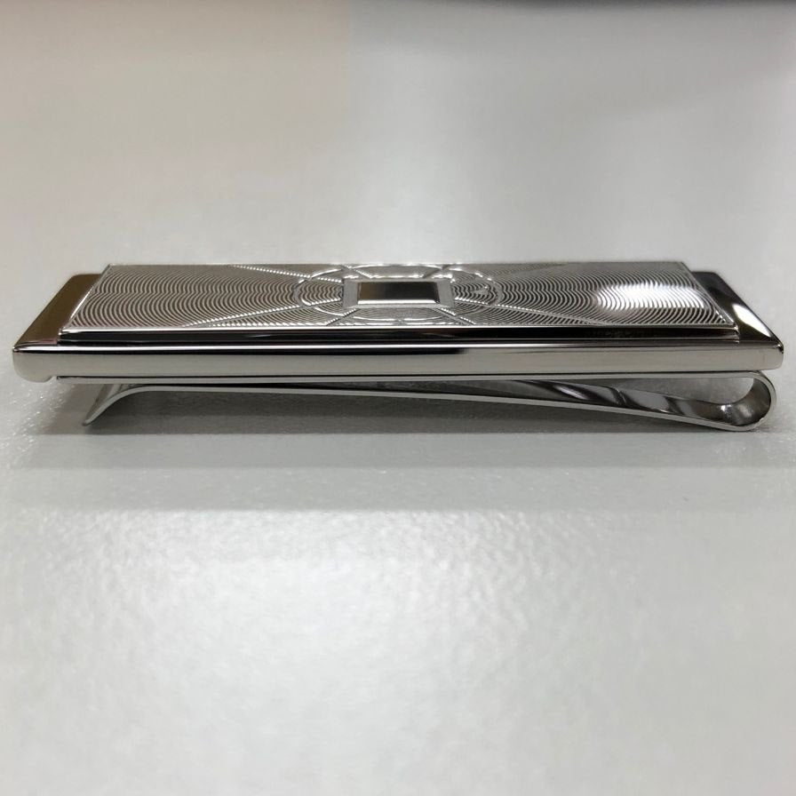 カルティエ 財布 マネークリップ パシャドゥカルティエ 1220BA メンズ シルバー Cartier【AFB54】