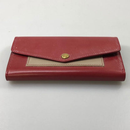 グレンロイヤル 長財布 三つ折り財布 フラップ ブライドルレザー ボルドー GLENROYAL【AFI1】