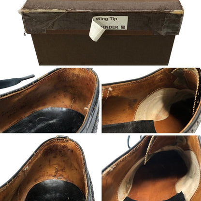 チャーチ ブックバインダー ウィングチップ  メンズ ブラック 75F Church's ビジネスシューズ 約25.5cm【LA】【中古】