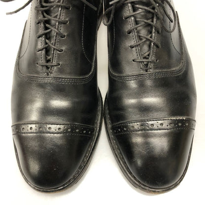 ブルックスブラザーズ パンチドキャップトゥ メンズ ブラック サイズ 7 Brooks Brothers 約25.5cm【AFC1】