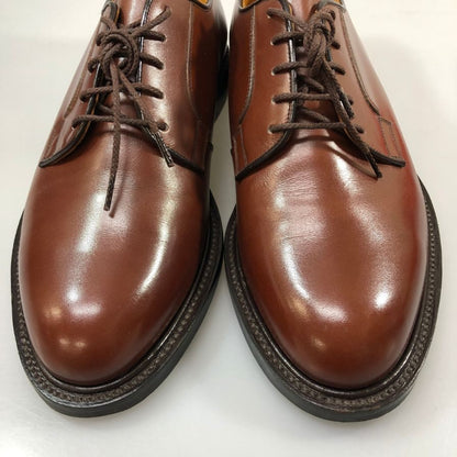 スコッチグレイン レザーシューズ プレーントゥ 3614 カーフレザー グッドイヤー ブラウン 25EEE SCOTCH GRAIN 約25.0cm【AFD12】