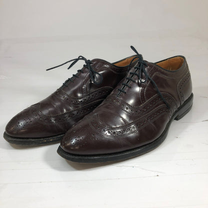 アレンエドモンズ レザーシューズ ウイングチップ メダリオン メンズ サイズ不明 ブラウン Allen Edmonds 約不明cm【AFC8】