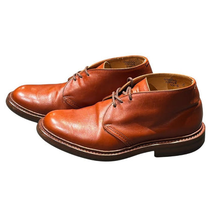 トリッカーズ チャッカブーツ ウィンストン M7468 カーフ ブラウン サイズ6.5 メンズ Tricker's ブーツ 約25.0cm【LA】【中古】