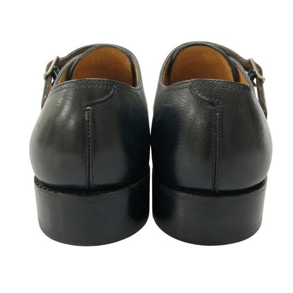 ジョンロブ レザーシューズ ダブルモンク ウィリアム サイズ6EE ブラック  JOHN LOBB William ビジネスシューズ 約24.5cm【LA】【中古】