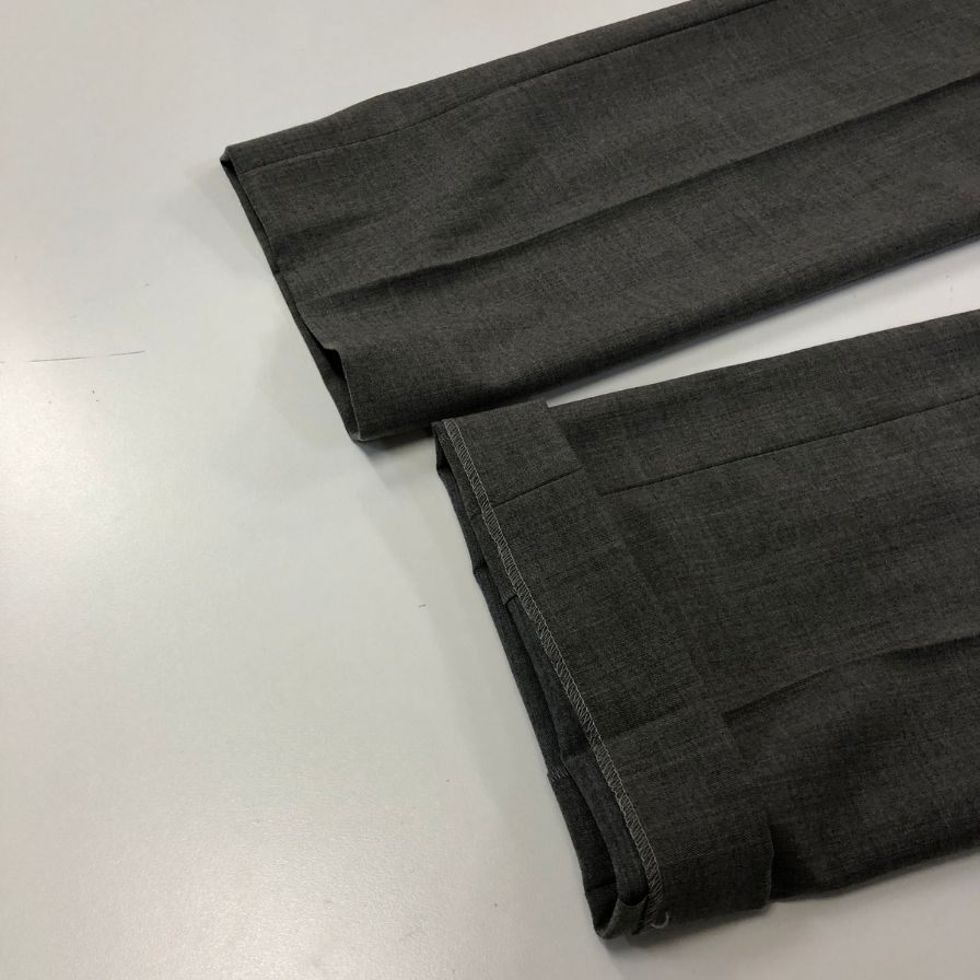 アルマーニ コレッツォーニ スラックス ウール レディース グレー系 サイズ42 ARMANI COLLEZIONI 【AFB22】