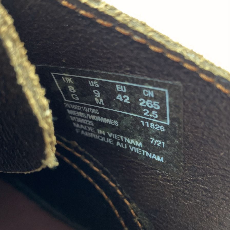クラークス オリジナル デザートカーン スウェード クレープソール メンズ サイズUK 8 ブラウン Clarks Originals 約26.5cm【AFC41】