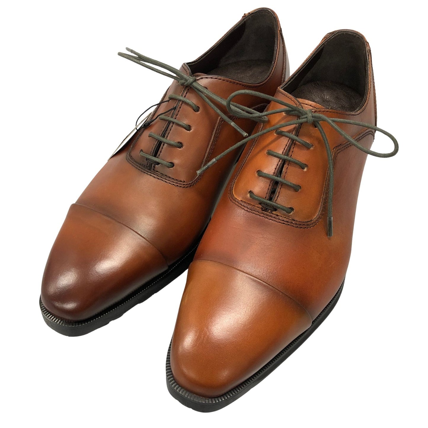 マドラスウォーク ミズノセレクト レザーシューズ ストレートチップ ブラウン系 サイズ24cm madras Walk MIZUNO SELECT 約24.0cm【AFC41-2】