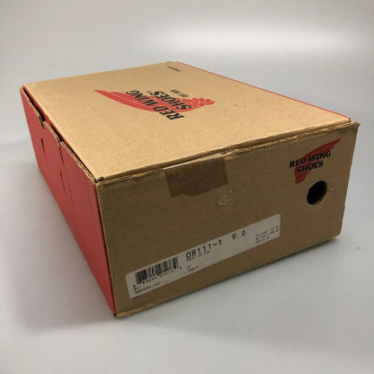 レッドウィング レザーブーツ クラシックモック 10ホール 8111 2010年 メンズ ライトブラウン サイズ9D REDWING 約27.0cm【AFD15-2】
