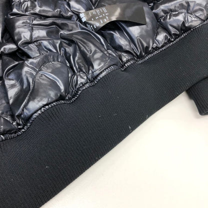 極美品◆ユニクロ +J ハイブリッドダウンオーバーサイズ MA-1 サイズM ブラック uniqlo +J 【AFA10】