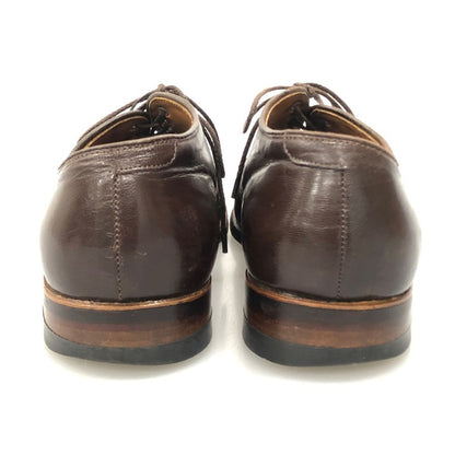 オールデン トゥモローランド 別注 レザーシューズ Vチップ 54573 ブラウン メンズ サイズ7.5 ALDEN TOMORROWLAND 約25.5cm【AFC6】