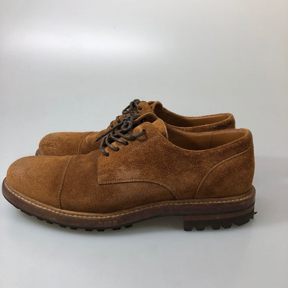 ブルネロ クチネリ レザーシューズ ストレートチップ スエード メンズ サイズ40 ブラウン Brunello Cucinelli 約25.5cm【AFC48】