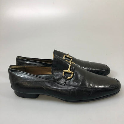 ボノーラ ビットローファー カーフ ブラック メンズ サイズ6.5 BONORA 約25.0cm【PTM1】