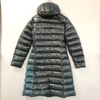 中古■モンクレール ダウンジャケット モカ ブルー系  サイズ2 レディース MONCLER MOKA GIUBBOTTO 【AFA21】