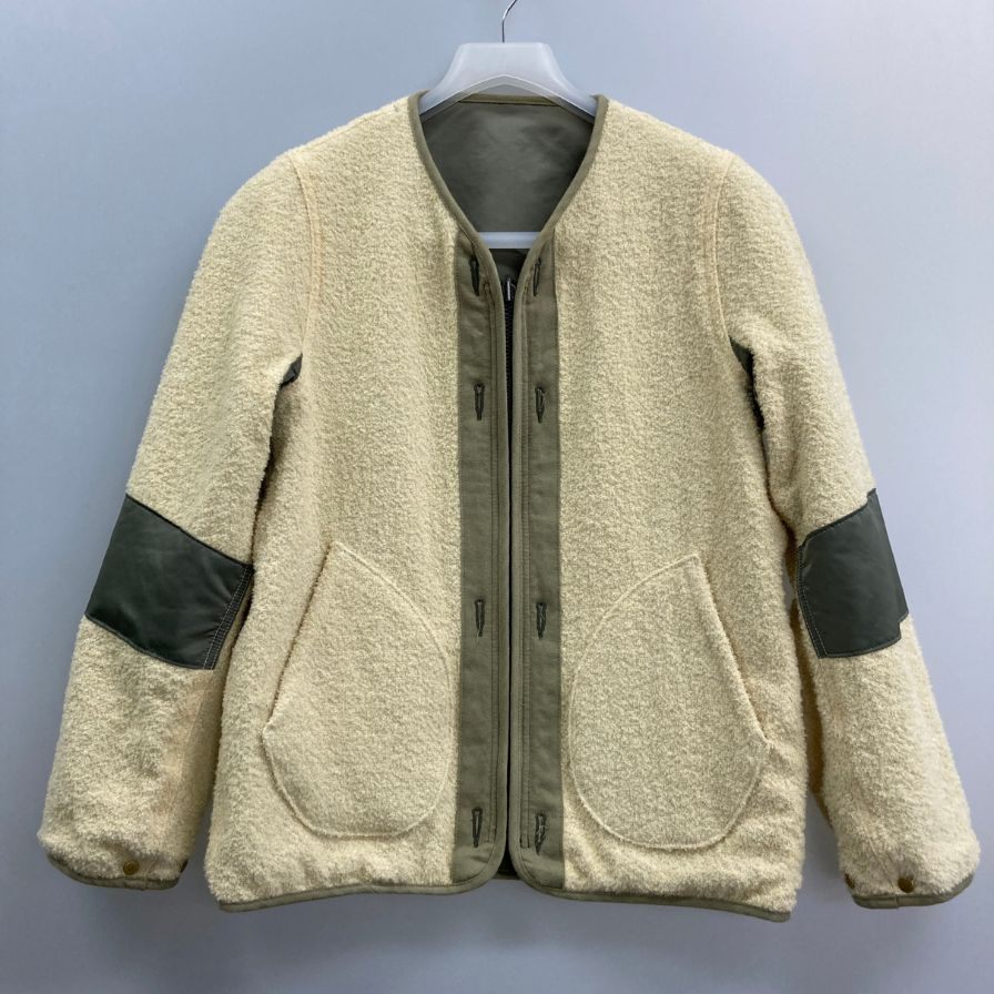 中古◆ビズビム ヴィズヴィム アイリス リバーシブル ライナー ジャケット 16AW 0116205013036 メンズ サイズ1 カーキ visvim 【AFB46】