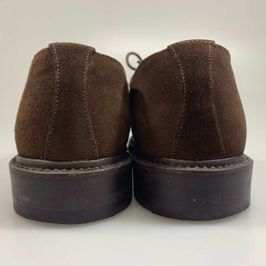 アルフレッドサージェント レザーシューズ SHIPS別注 2429/102  Uチップ スエード ブラウン  メンズ サイズUK6 Alfred Sargent 約24.5cm【AFC29】