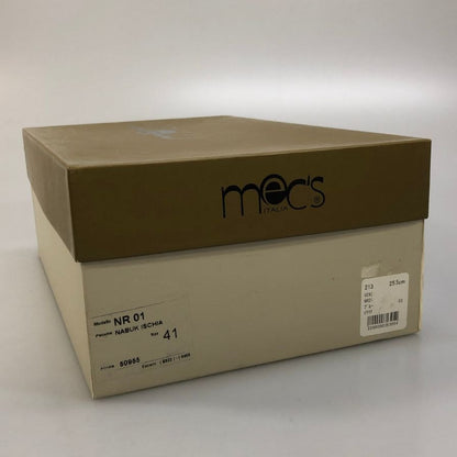 メックス モカシンシューズ チロリアン ヌバック レザー ブルー メンズ サイズ41 mec`s 約26.0cm【AFD4】