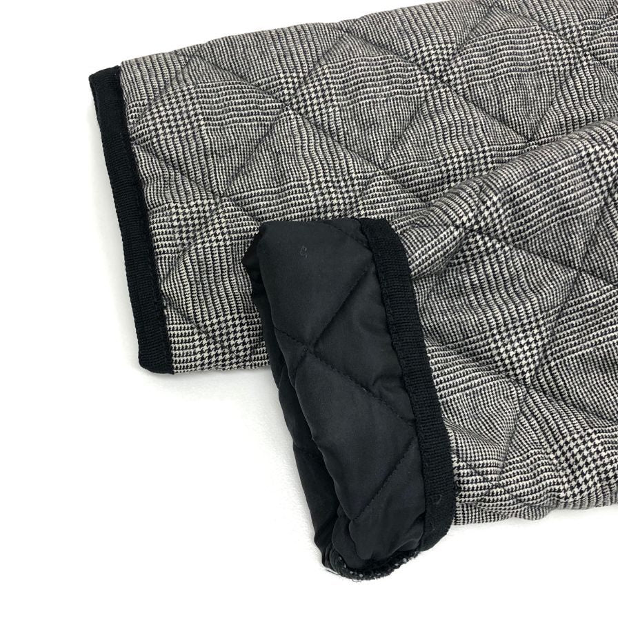 美品◆マッキントッシュ ロロピアーナ生地 キルティング ハーフコート 英国製 メンズ サイズ42 グレー MACKINTOSH Loro Piana 【AFA4】