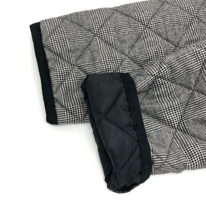 美品◆マッキントッシュ ロロピアーナ生地 キルティング ハーフコート 英国製 メンズ サイズ42 グレー MACKINTOSH Loro Piana 【AFA4】