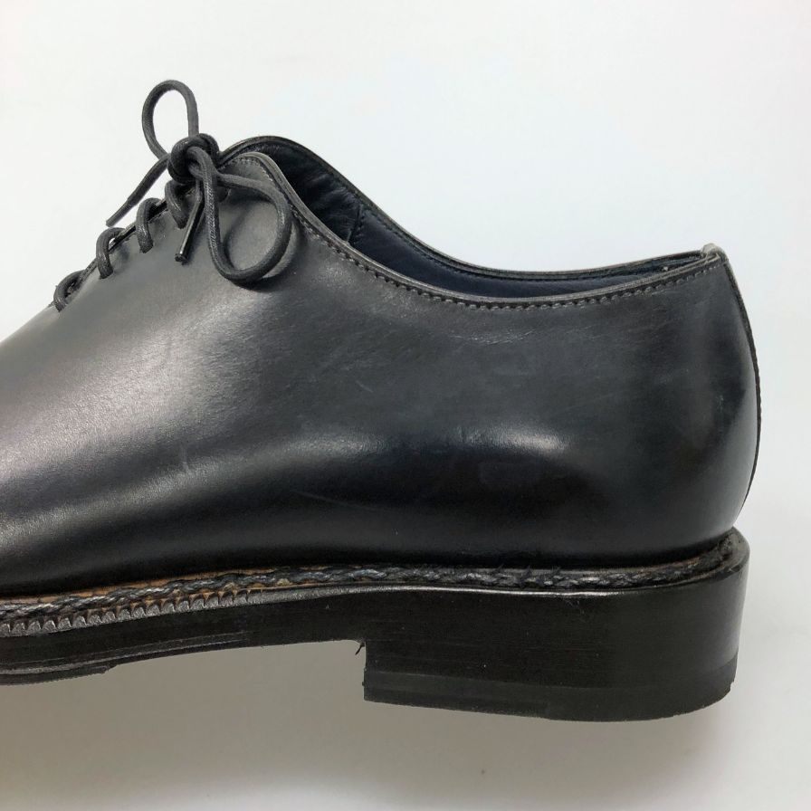 ステファノブランキーニ  レザーシューズ B4263 ホールカット ネイビー サイズUK7.5 メンズ Stefano Branchini 約26.0cm【AFC34】