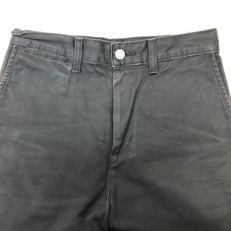 マーガレットハウエル×エドウイン チノパン ブラック レディース W26 L28 MARGARET HOWELL×EDWIN 【AFB41】