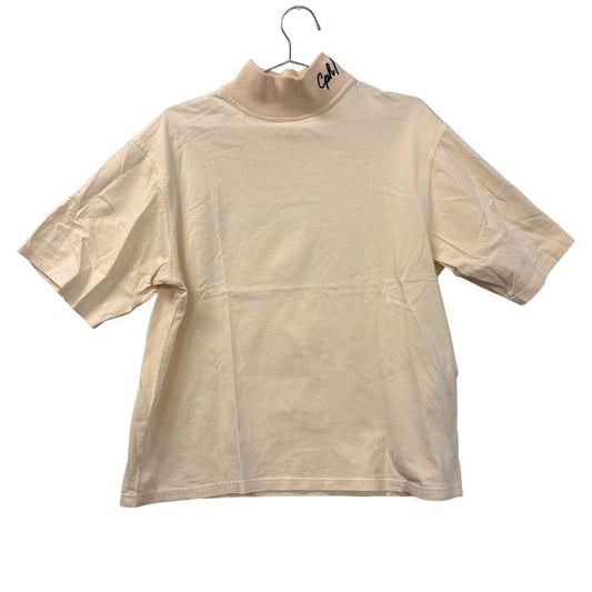 中古◆キャプテンズヘルムゴルフ モックネックTシャツ ベージュ サイズM メンズ Cph/Golf 【AFB44】