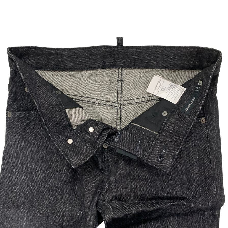 ディースクエアード デニムパンツ   S73LA0068 コットン ポリウレタン サイズ38 レディース ブラック DSQUARED2 【AFB17】