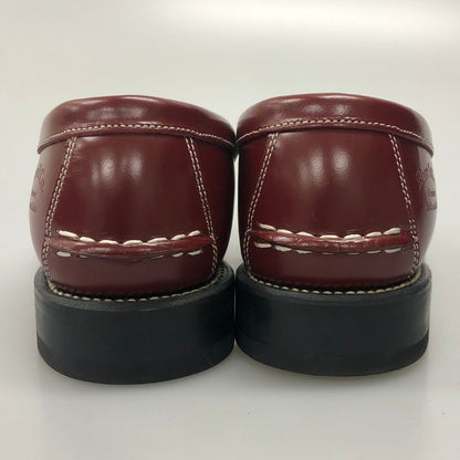 リーガルシューアンドコー タッセルローファー  カーフ レッド サイズ24.5 REGAL shoe＆co 約24.5cm【AFC36】