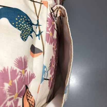 レスポートサック  ショルダーバッグ  レディース 花柄 ホワイト＆ピンク LeSportsac【AFE5】