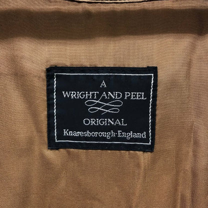 ライト&ピール ステンカラーコート ライナー付き イングランド製 玉虫色 メンズ サイズ40 WRIGHT&PEEL【LA】
