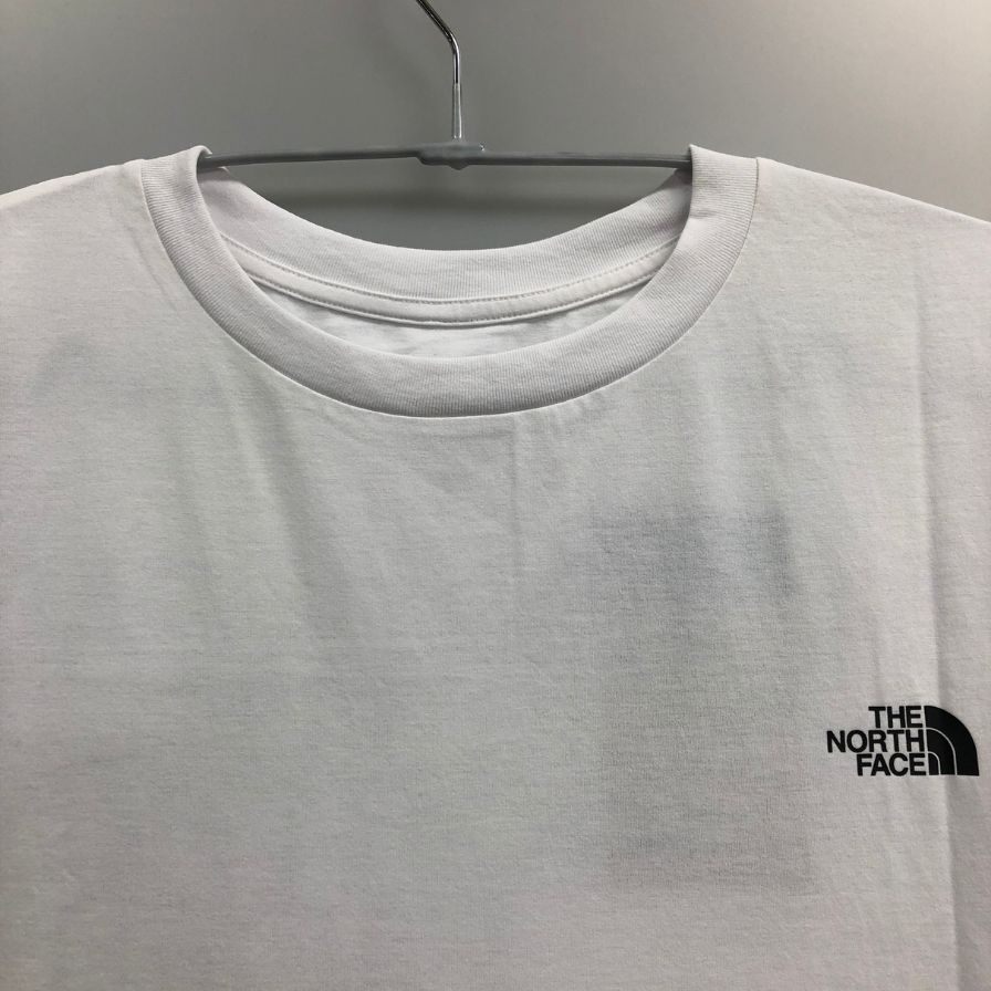 美品◆ノースフェイス NT32585 ロゴ Tシャツ ホワイト メンズ サイズXL THE NORTH FACE 【AFB19】