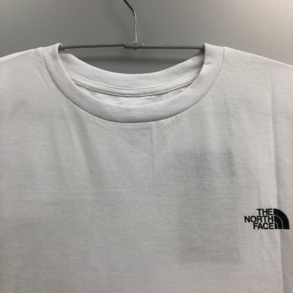 美品◆ノースフェイス NT32585 ロゴ Tシャツ ホワイト メンズ サイズXL THE NORTH FACE 【AFB19】