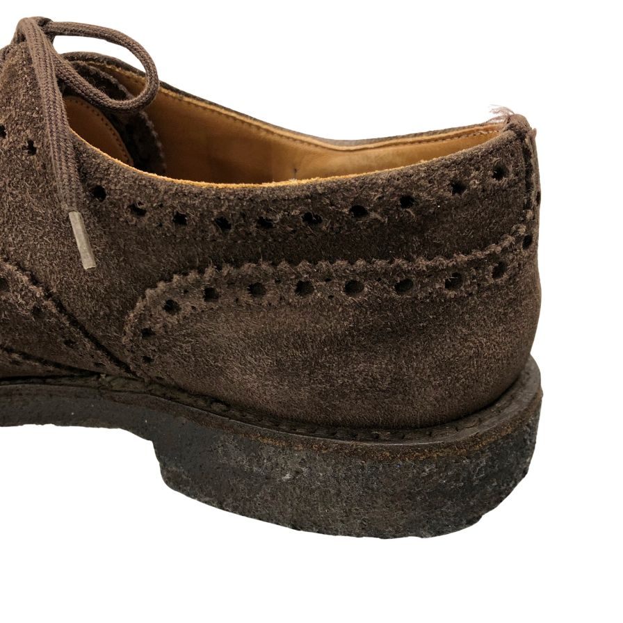 チャーチ レザーシューズ ウイングチップ フェアフィールド スエード メンズ UK6.5F ブラウン Church's FAIRFIELD 約25.0cm【AFC9】