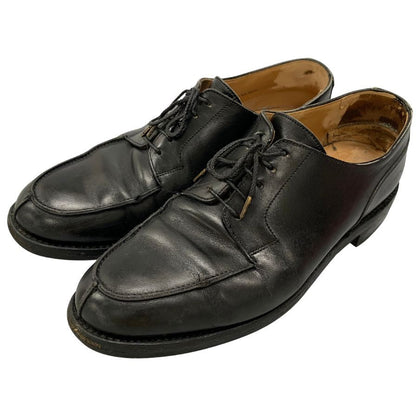 クロケット&ジョーンズ レザーシューズ Uチップ モールトン 292 ブラック サイズ8 CROCKETT&JONES MOLETON 約26.0cm【AFC32】