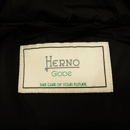 Good Condition◆Herno Globe Down Coat PI0687U-12358 Water Repellent Sustainable Nylon N-3B Men's Black Size 46 HERNO Globe [AFA15] 