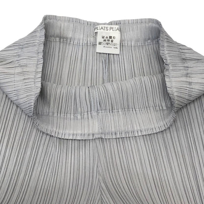 プリーツプリーズ ワイドパンツ PP73-JF144 ポリエステル レディース グレー サイズ5 PLEATS PLEASE 【AFB3】