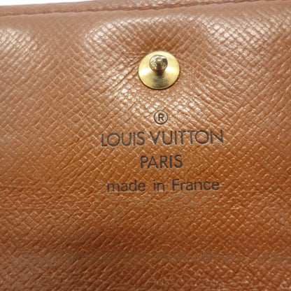 中古◆ルイヴィトン 財布 モノグラム ポルトモネ ビエ カルトクレディ M61652 LOUIS VUITTON【AFI5】