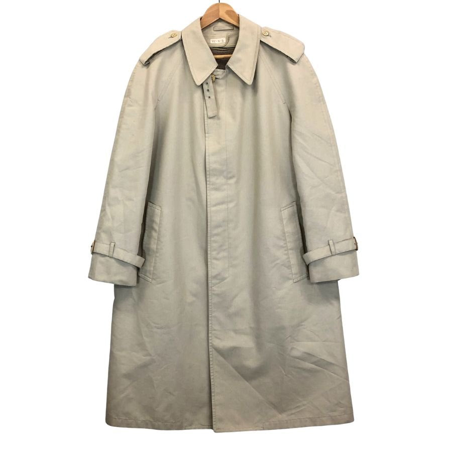美品◆ロンドンフォグ 70S バルカラーコート ベージュ メンズ サイズ38 LONDON FOG 【AFA8】